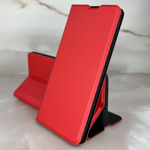 Чехол книжка Soft-touch на Samsung A23 (Красный)