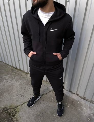 Чоловічий Спортивний костюм (Демісезонний) Nike (Найк) Кофта і штани
