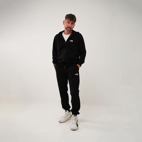 Чоловічий Спортивний костюм (Демісезонний) The North Face Кофта і штани - Чорний